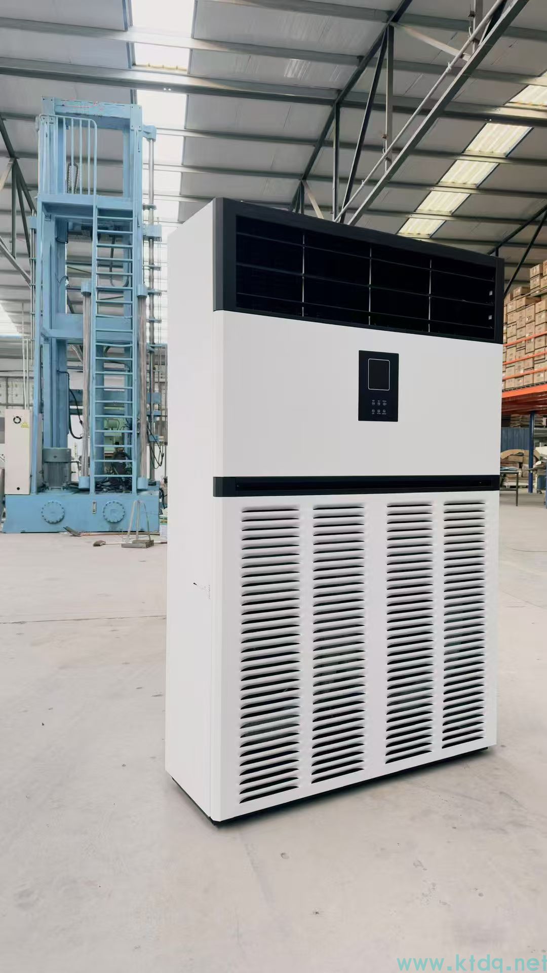 厂家供应大型10匹商用水空调 冷暖两用水冷空调井水柜机(图4)